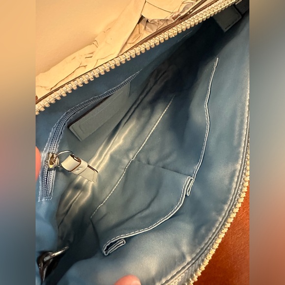 Baby Blue Coach Clutch - Picture 4 of 11